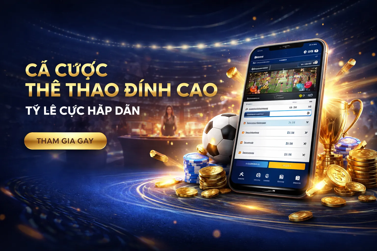 Nền 1xBet USD với các trò chơi cá cược trực tuyến